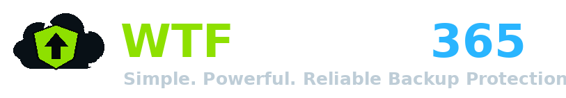 WTFBackup365 logo